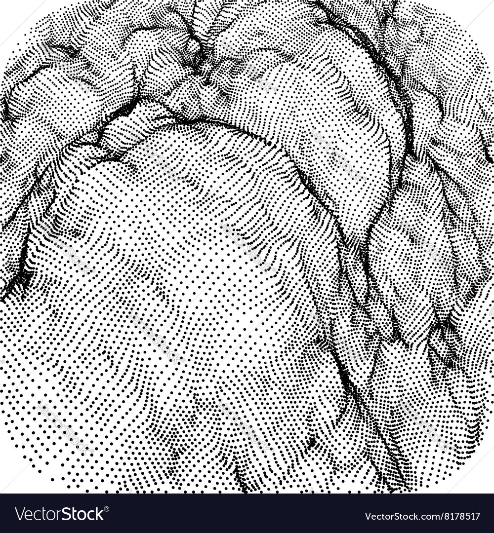 Wave grid background 3d abstract