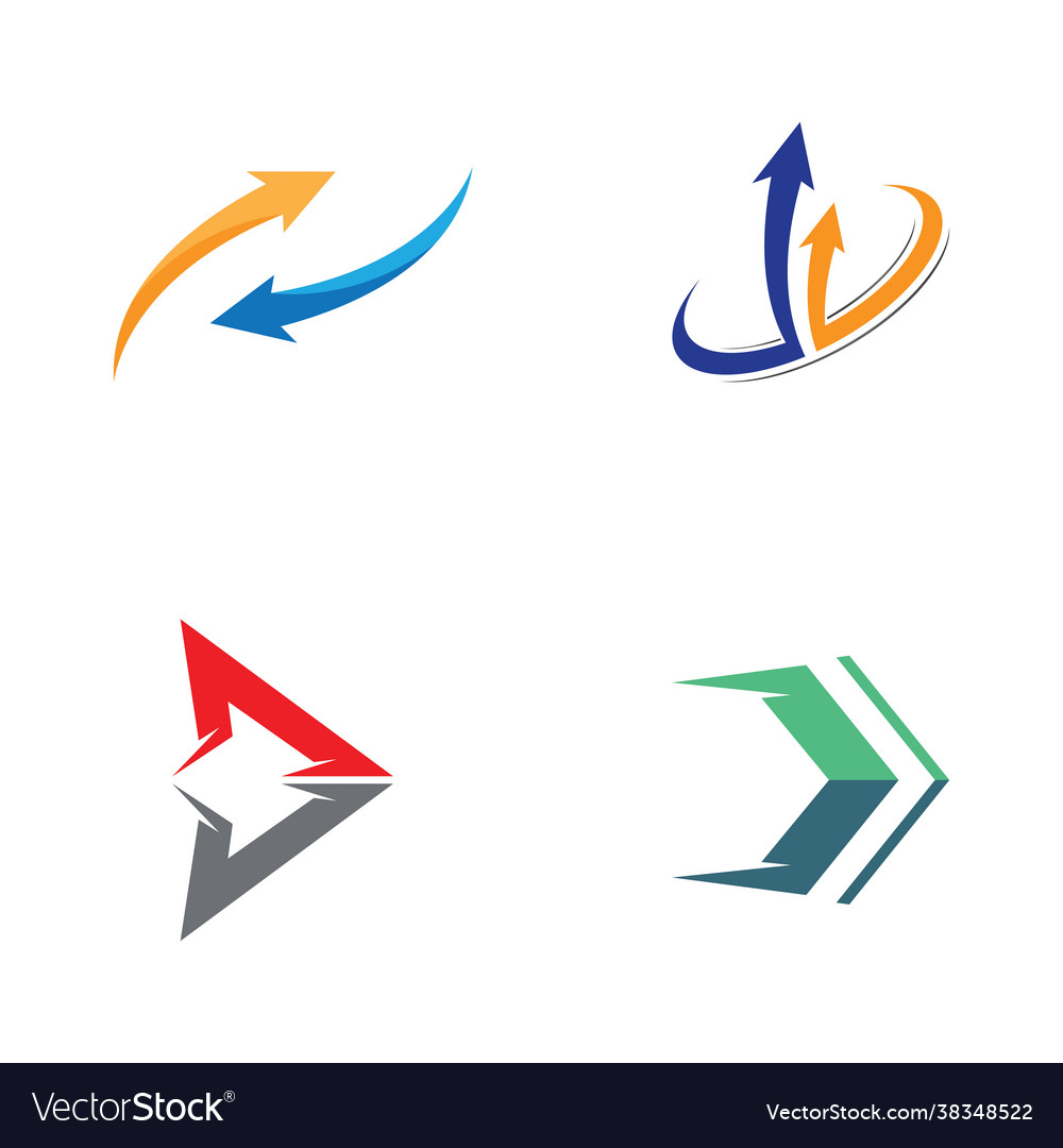 Arrow faster logo images design