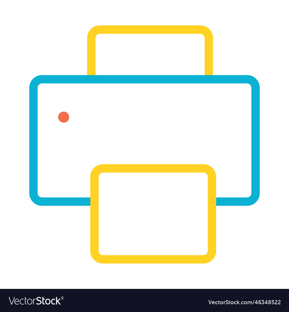Basic print icon