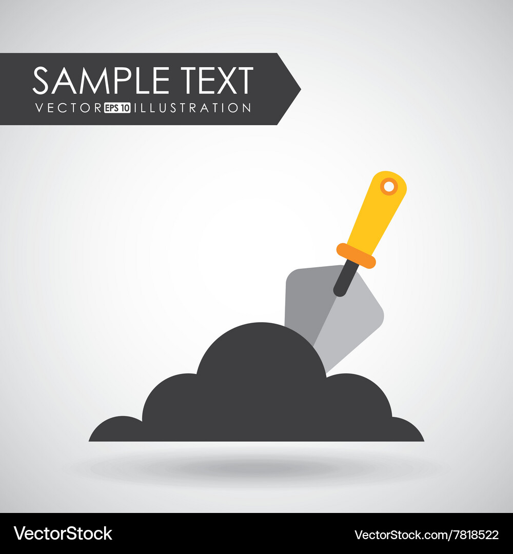 Construction icon design Royalty Free Vector Image