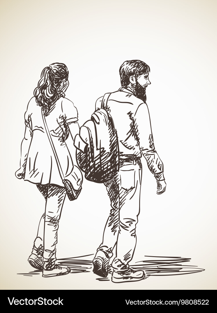 Couple Royalty Free Vector Image - VectorStock