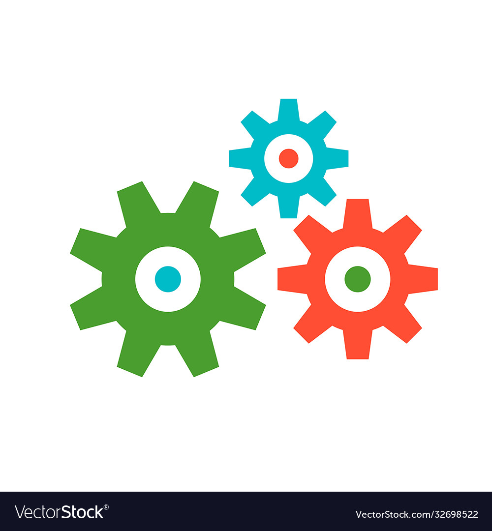 Gear logo Royalty Free Vector Image - VectorStock