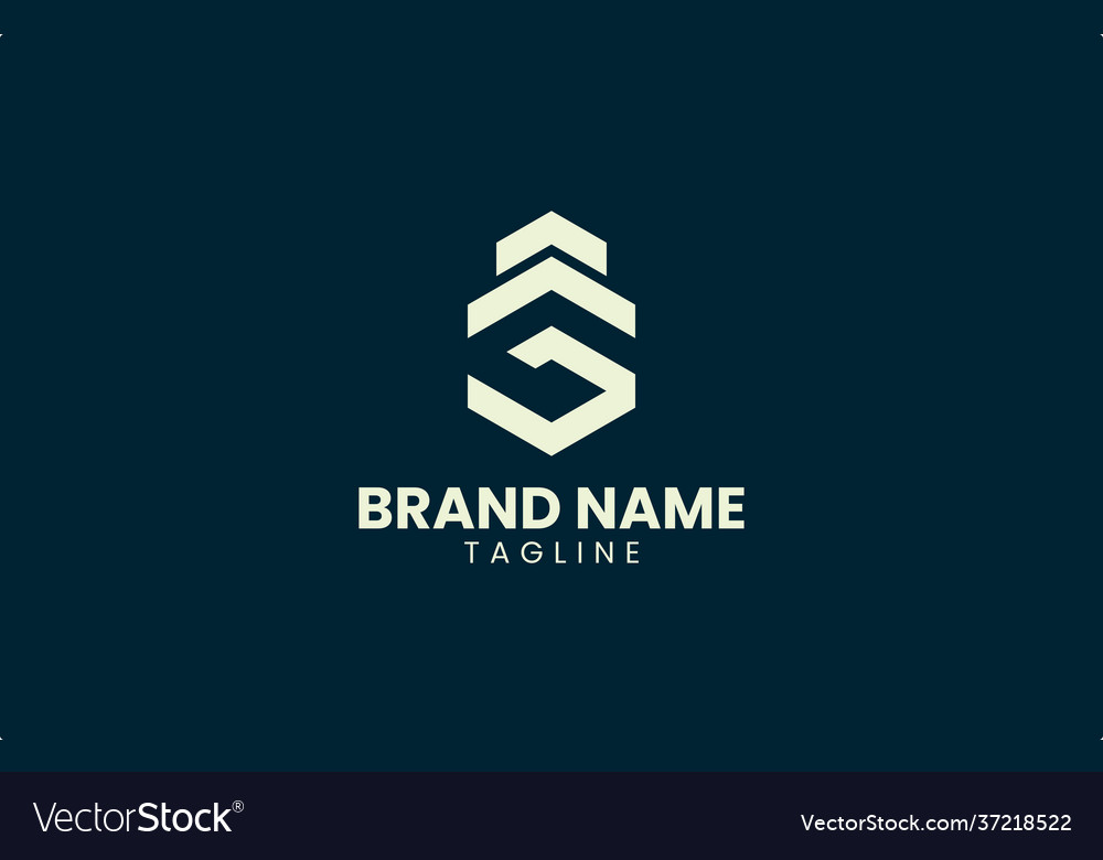 Letter g building real estate logo design template