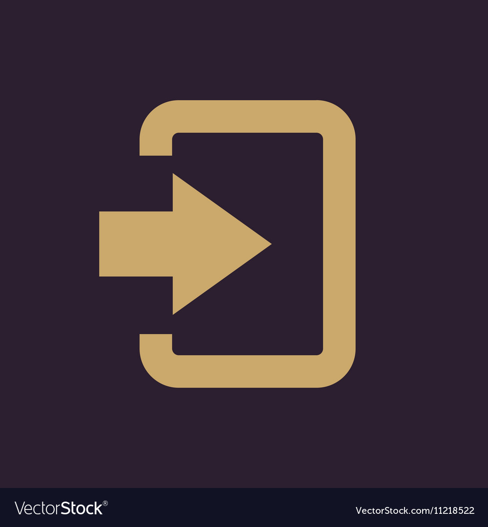 Login icon entry and input authorization