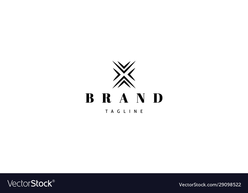 Logo On Which Abstract Image Royalty Free Vector Image