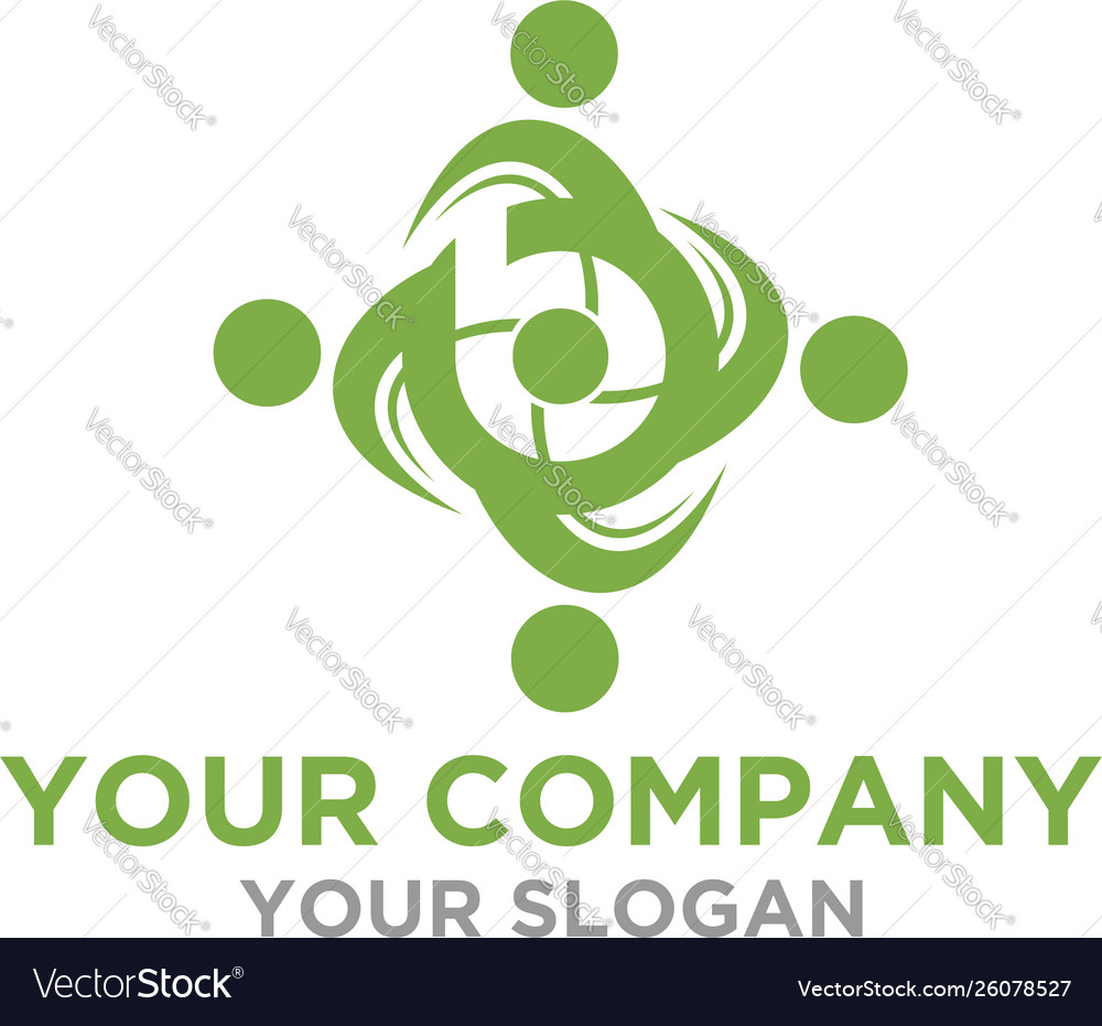 B finance consulting logo design template
