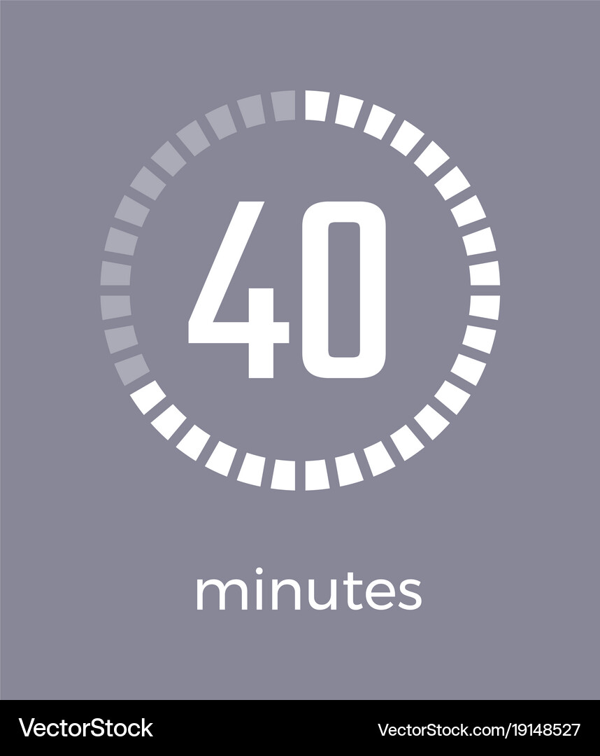 Close Timer Closeup digital timer on Royalty Free Vector Image