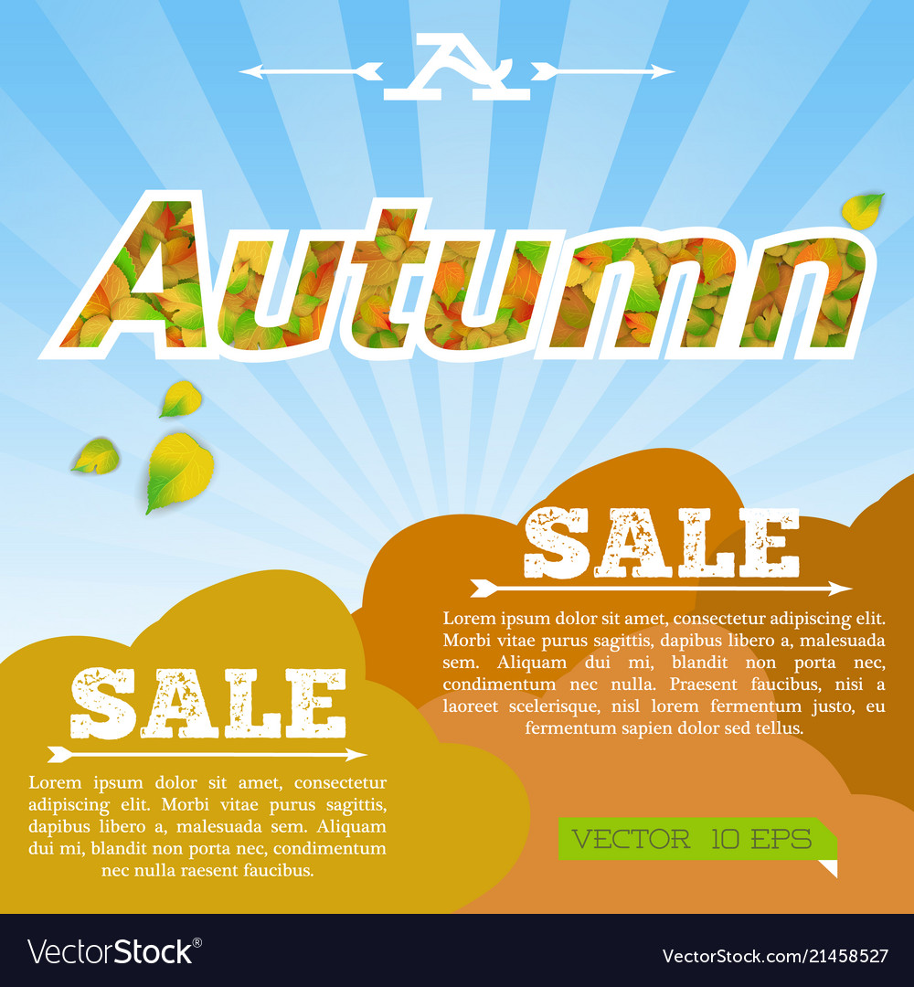 Light seasonal sale template