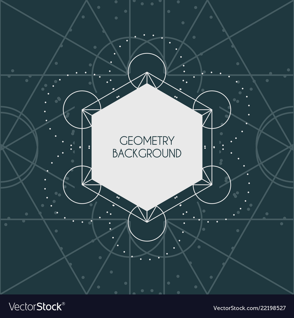 Magic geometry background