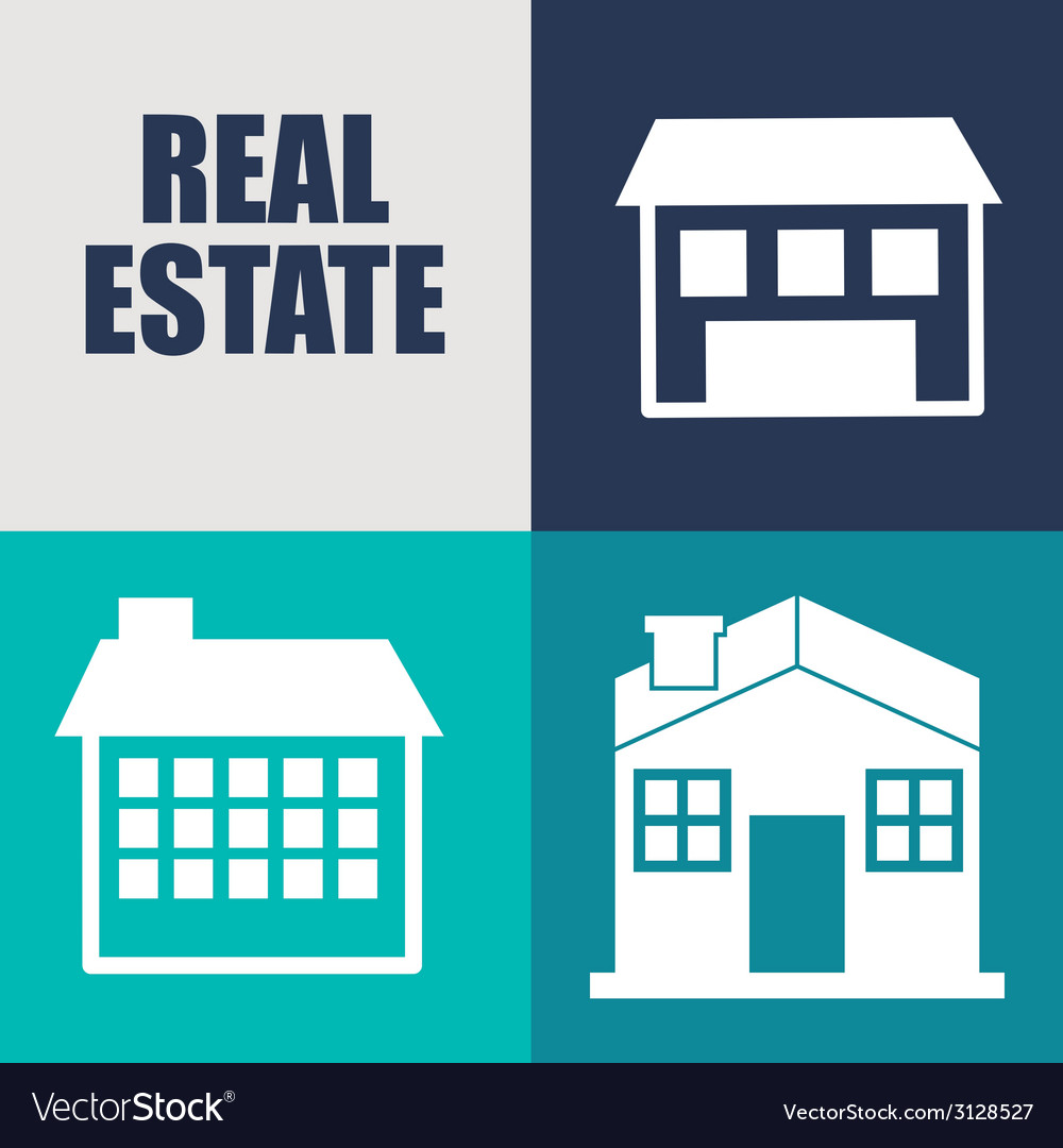 Real estate design Royalty Free Vector Image - VectorStock