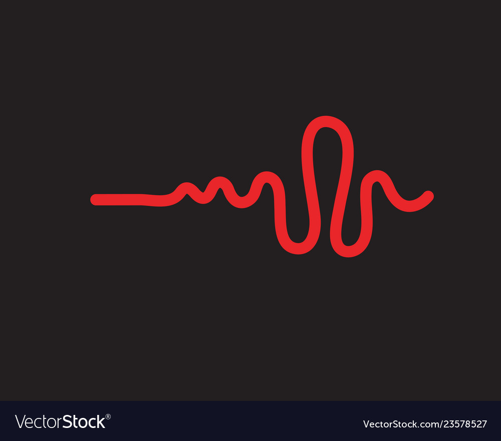 Sound wave logo icon