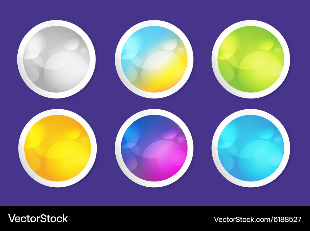 Web banner or buttons infographic template Vector Image