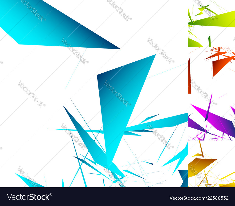 5 different abstract geometric background in vector image 5 different abstract geometric background in