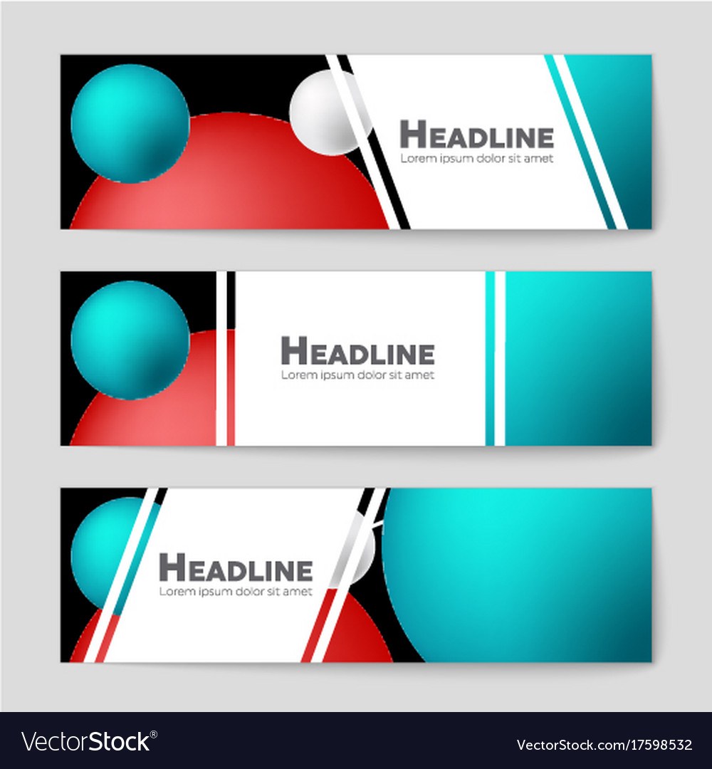 Abstract layout background set for art