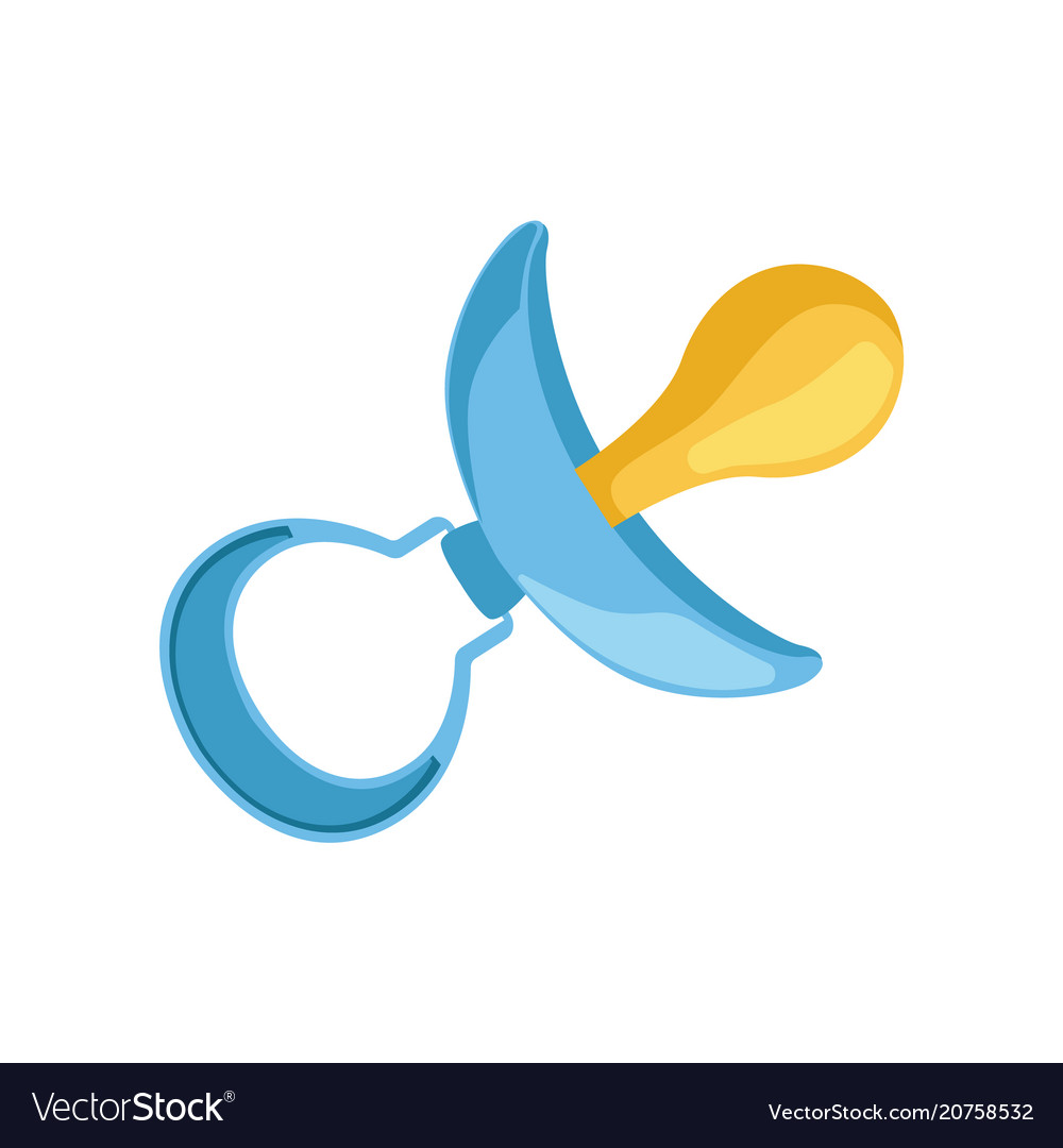 Blue Baby Pacifier - Newborn Dummy