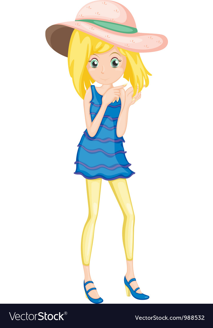 Fashion models sketch lady royalty free vector image