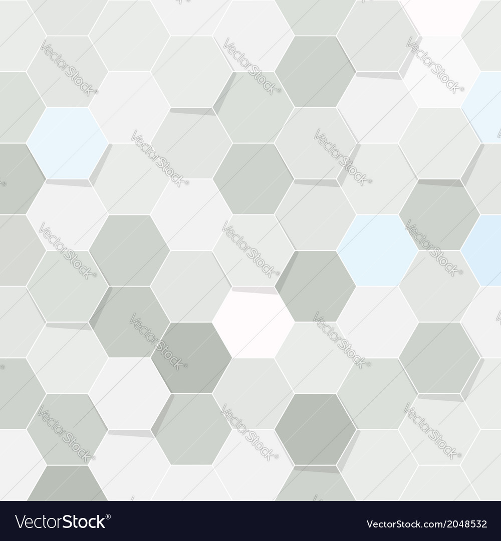 Geometric Hexagon Tile Pattern