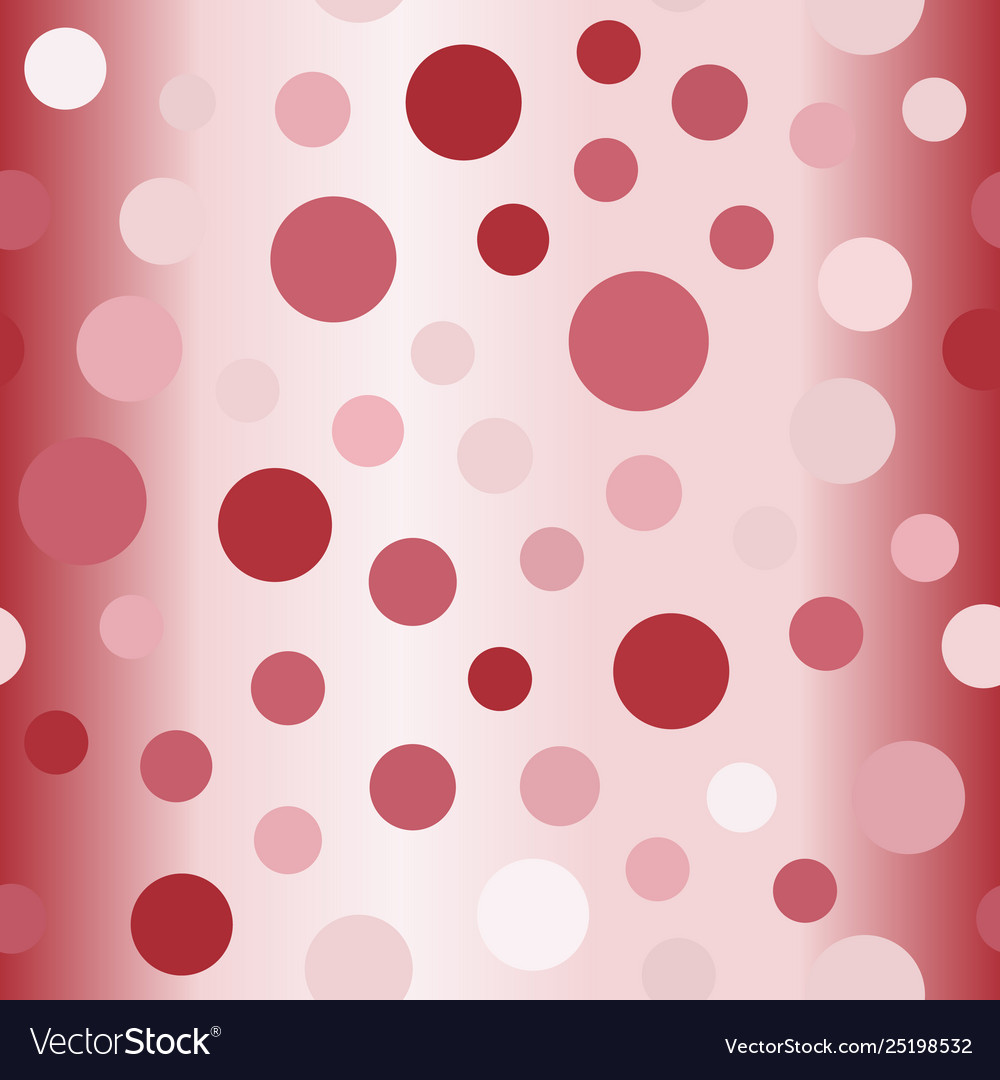 Gradient polka dot pattern seamless background