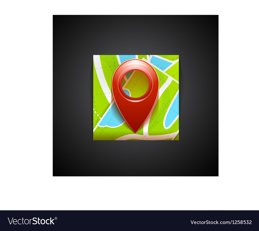 Navigation Map Pin Icon