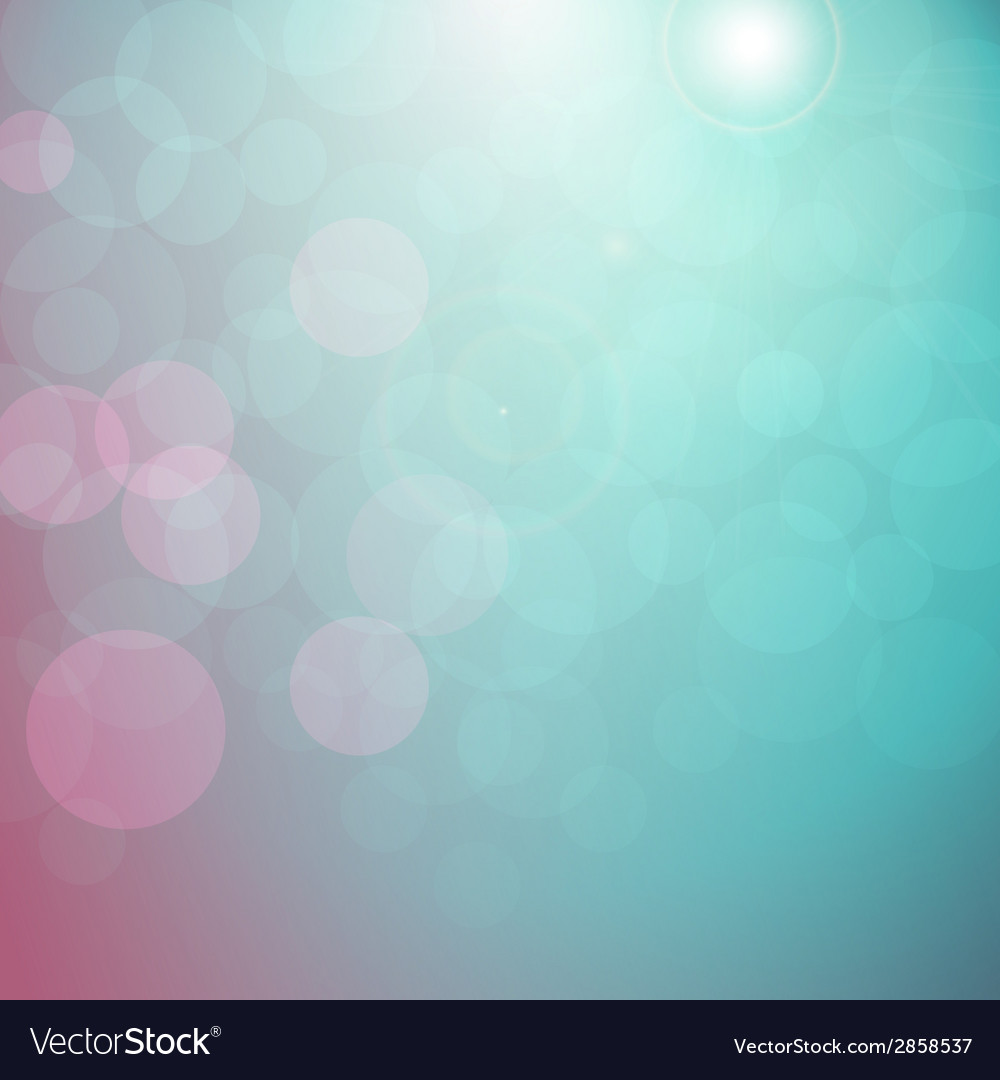Abstract background with bokeh lights