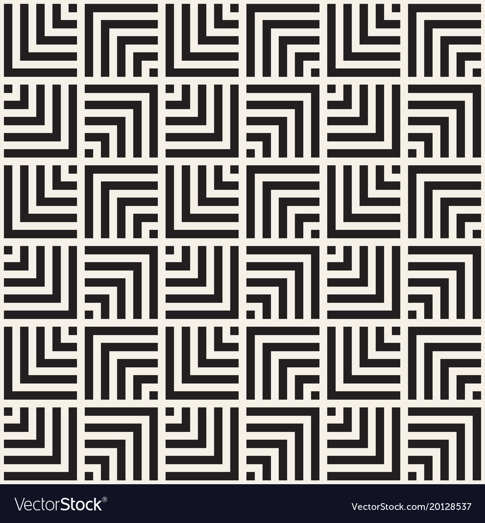 Abstract Mosaic Lines Pattern