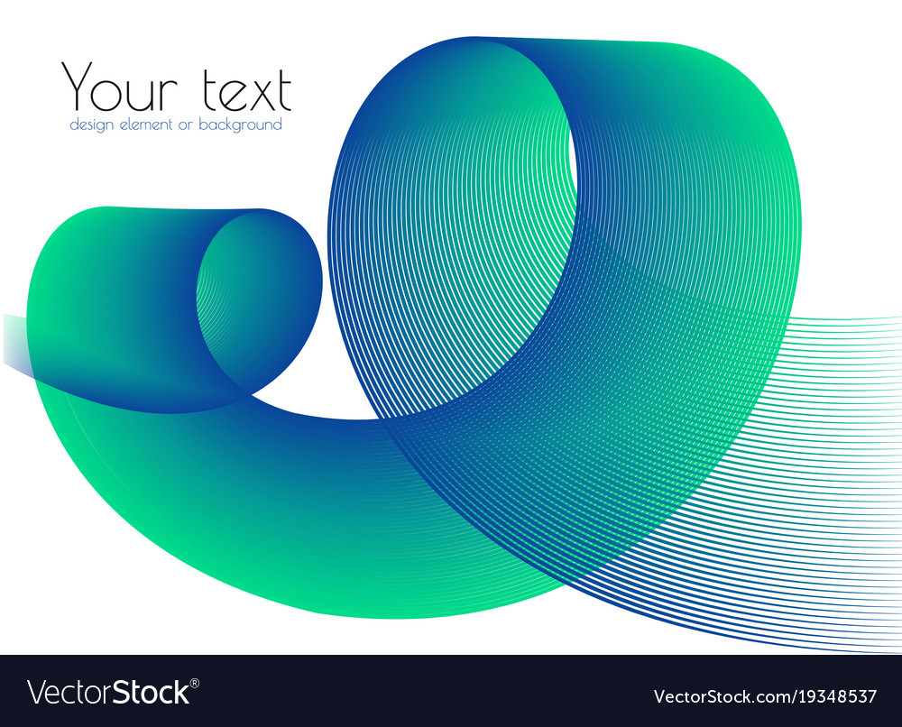 Graphic element for design background blend