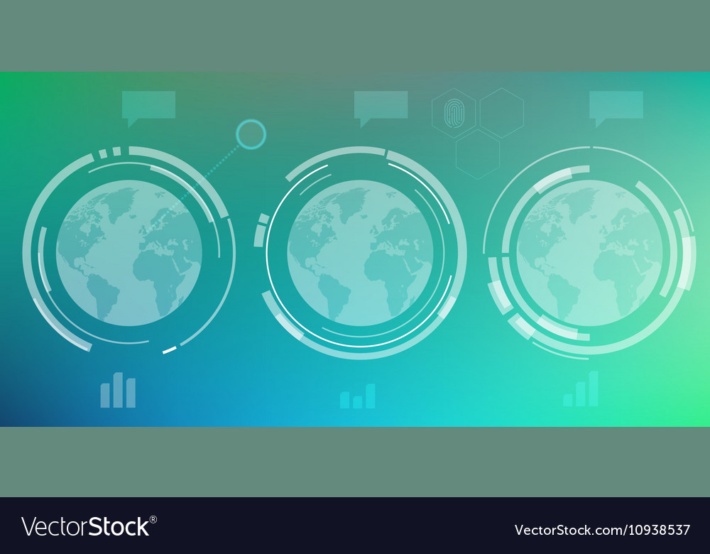 infographics-with-elements-of-user-interface-vector-image