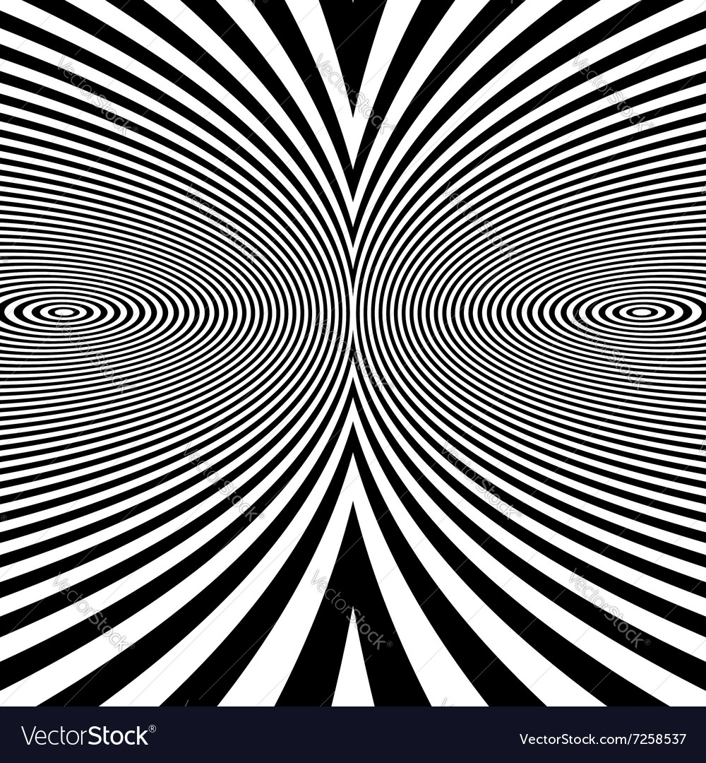 Pattern with optical abstract background