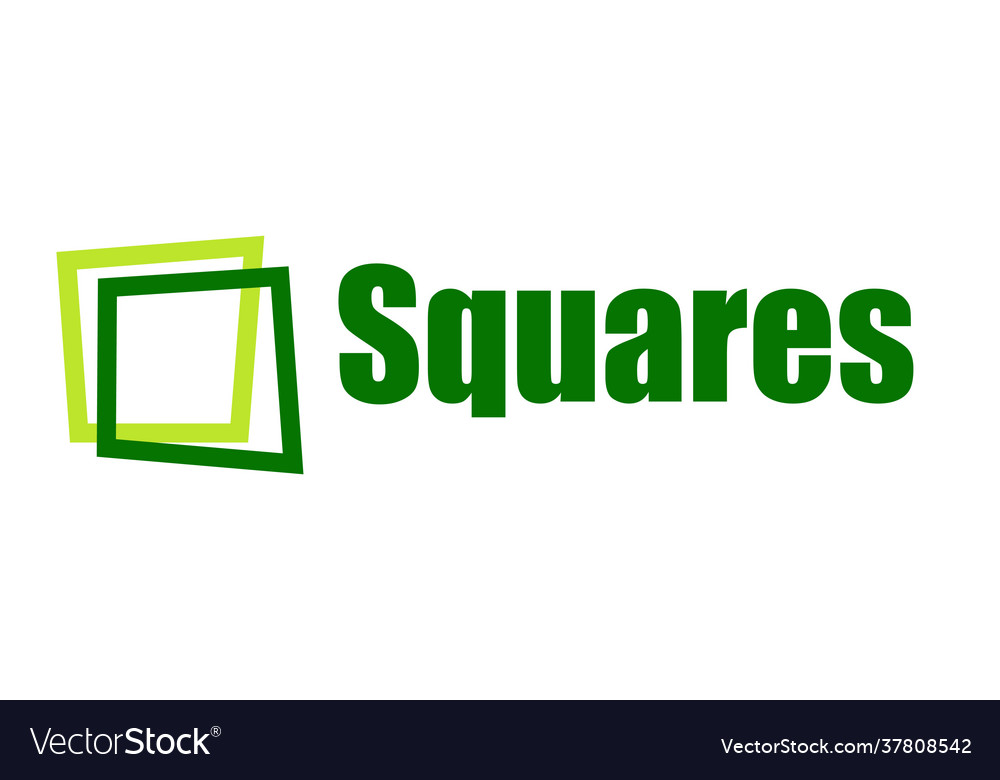 Abstract square shape