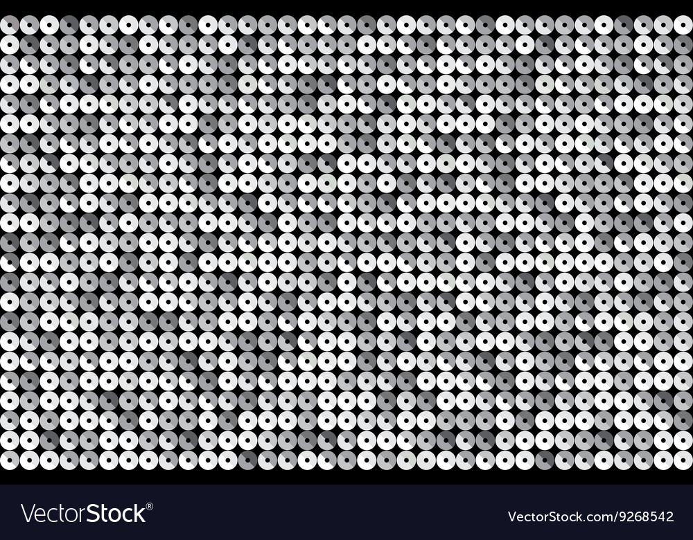 Background with shiny silver sequins eps10