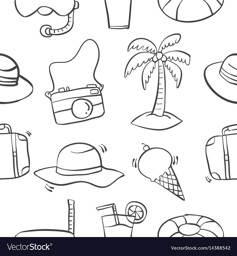 Collection of summer pattern style