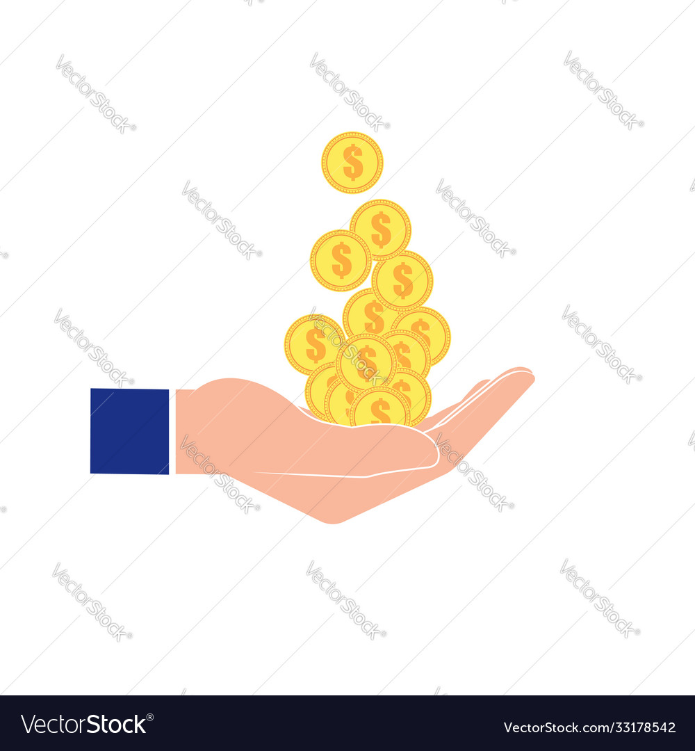 Verdienen Geld-Symbol Gehaltssymbol