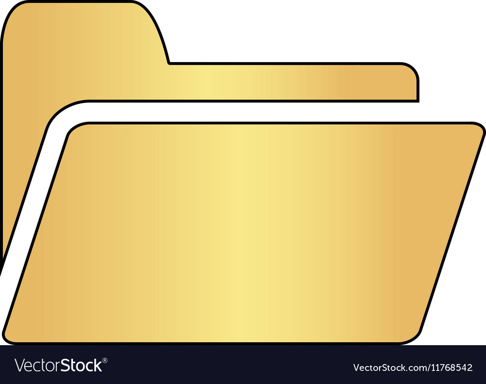 Folder computer symbol