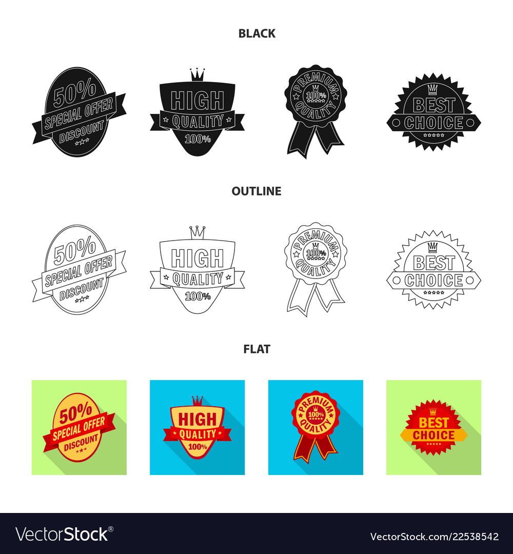 Isolated object of emblem and badge symbol