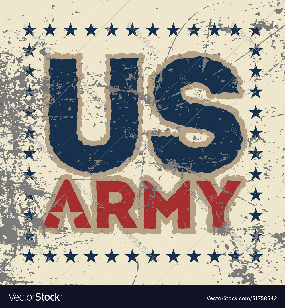 U.S. Army Patriotic Print