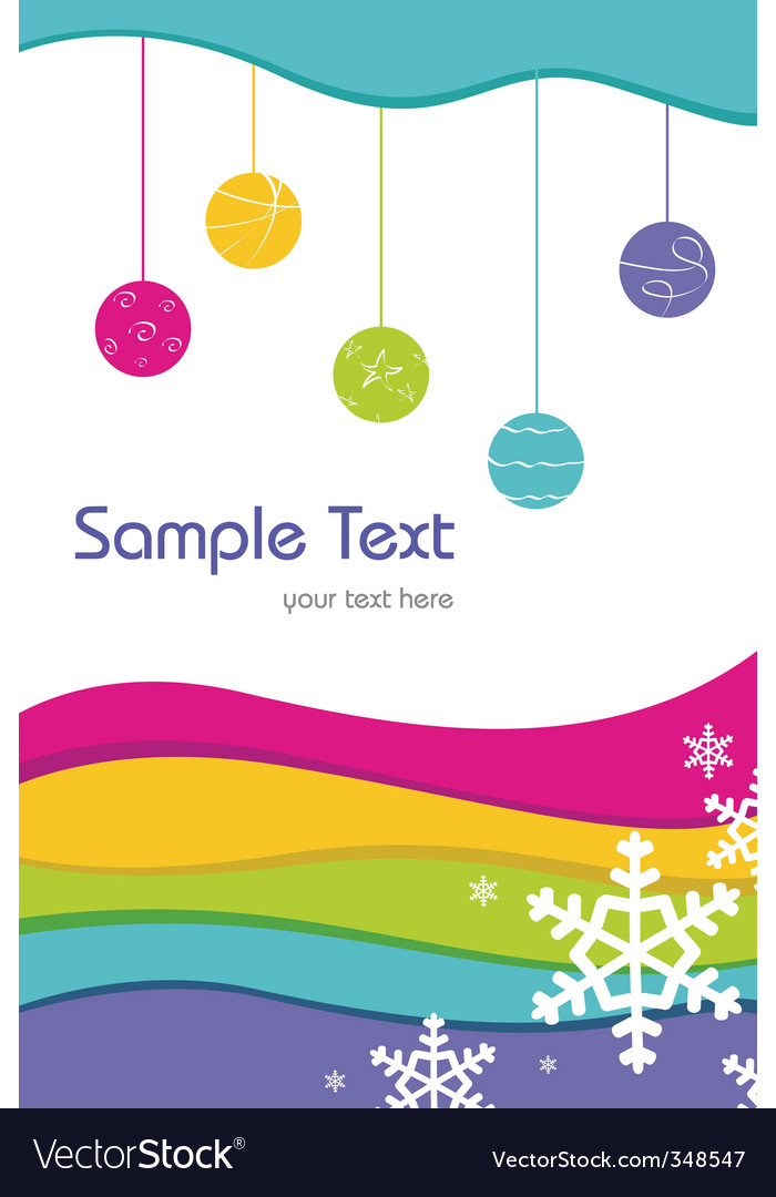 Sample card