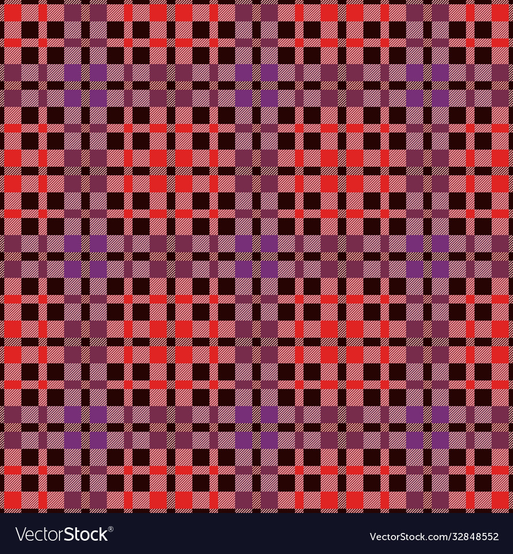 Rectangular seamless pattern in red violet vector image Rectangular seamless pattern in red violet
