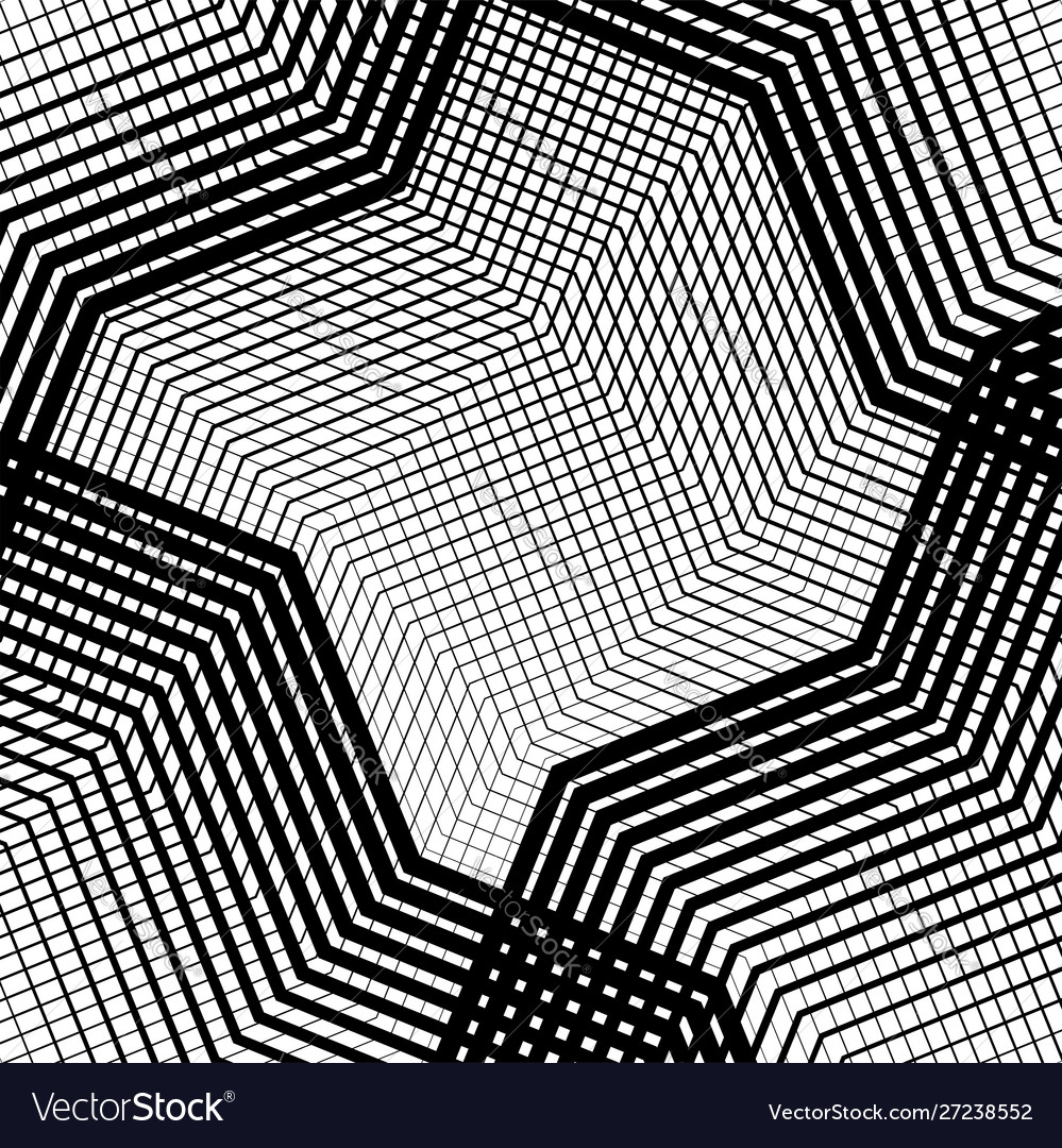 Texture pattern with wavy waving grid mesh Vector Image Texture pattern with wavy waving grid mesh