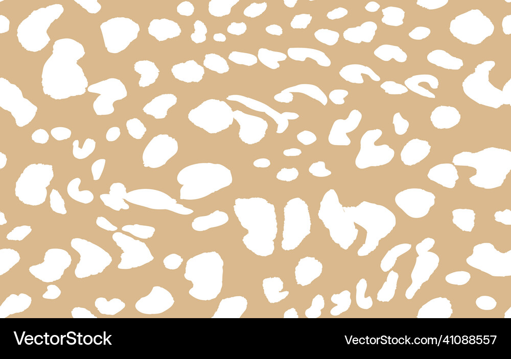 Abstract modern leopard seamless pattern animals Vector Image