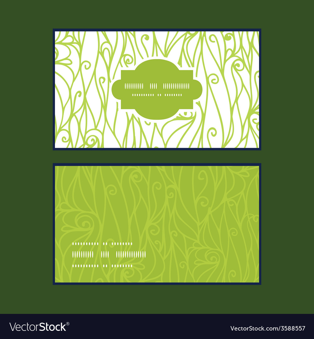 Abstract swirls texture horizontal frame pattern