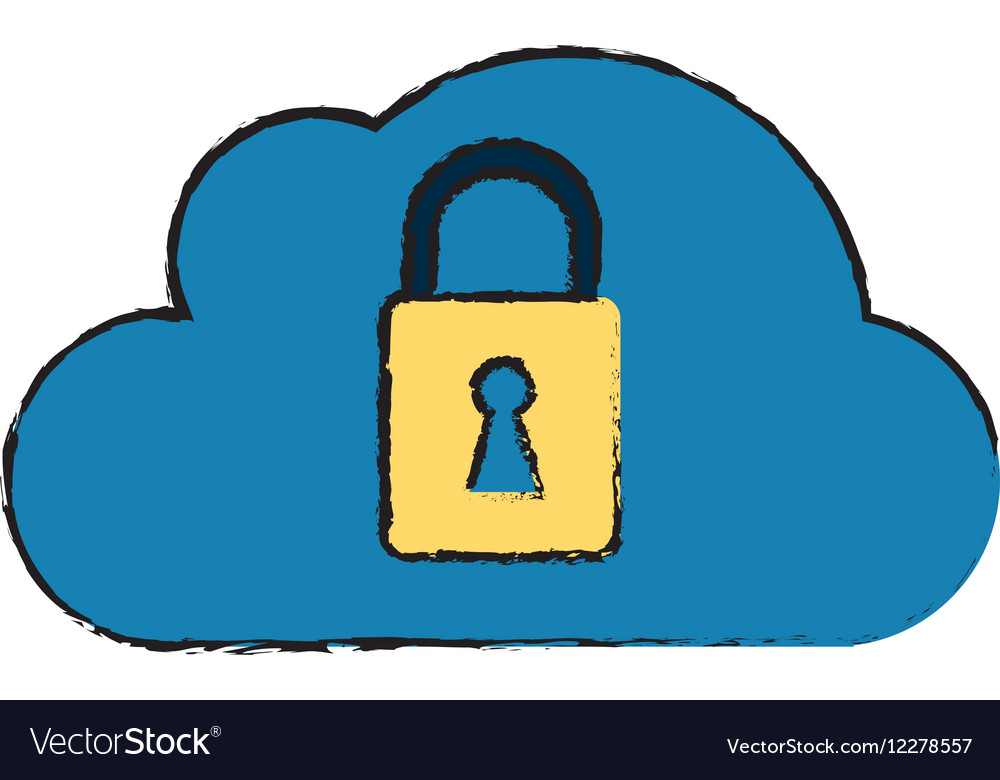 Drawing cloud data security system technology