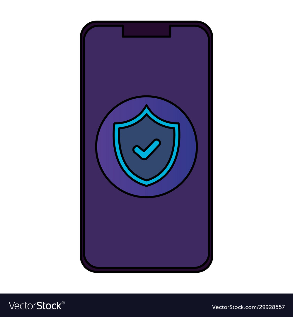 Smarpthone with shield security system