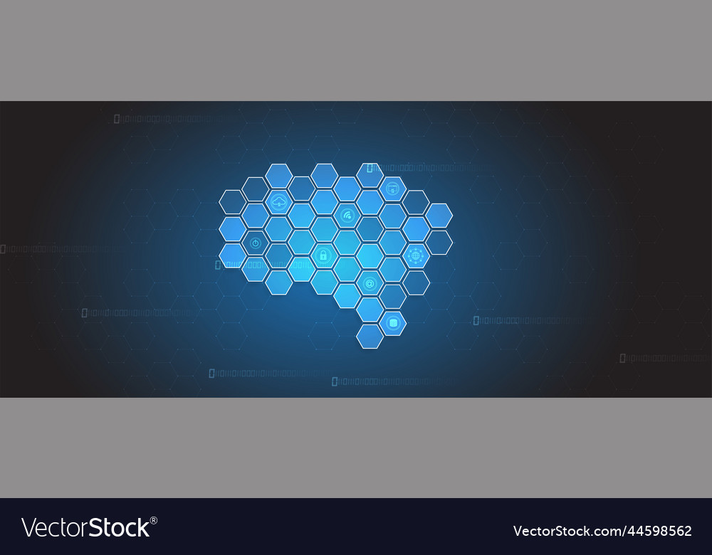Conceptual technology of artificial intelligence vector image Conceptual technology of artificial intelligence