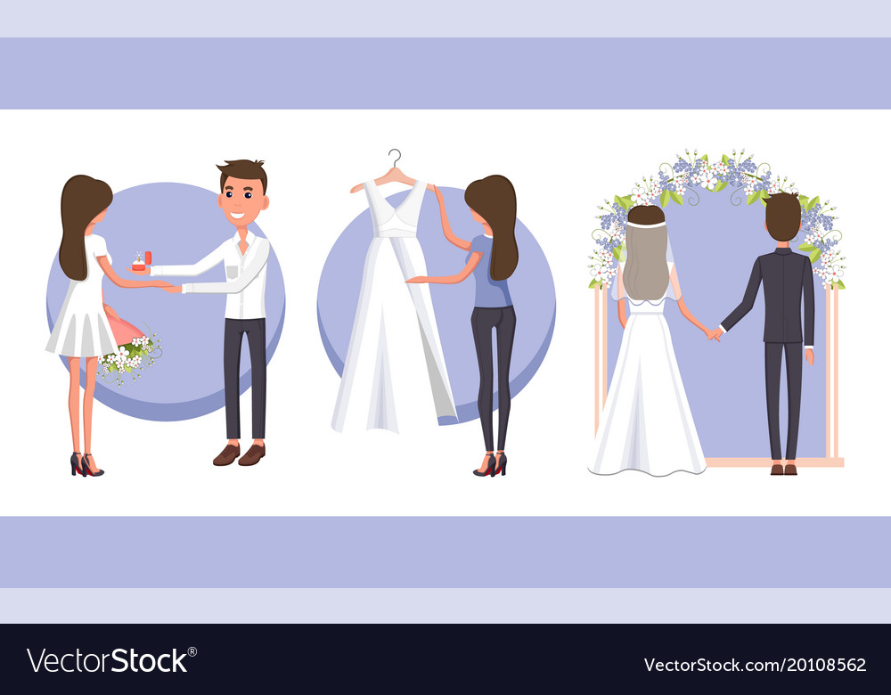 Proposal and wedding day