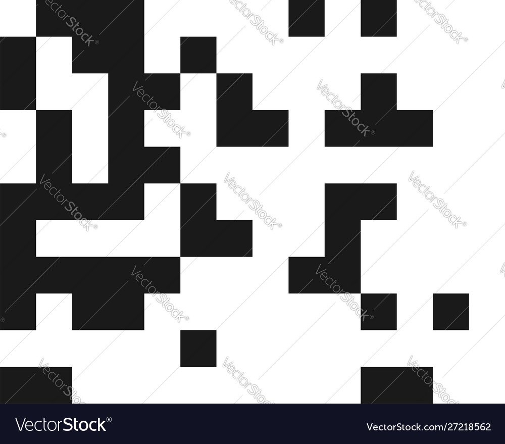 Squares pixelated block pixels random mosaic vector image Squares pixelated block pixels random mosaic