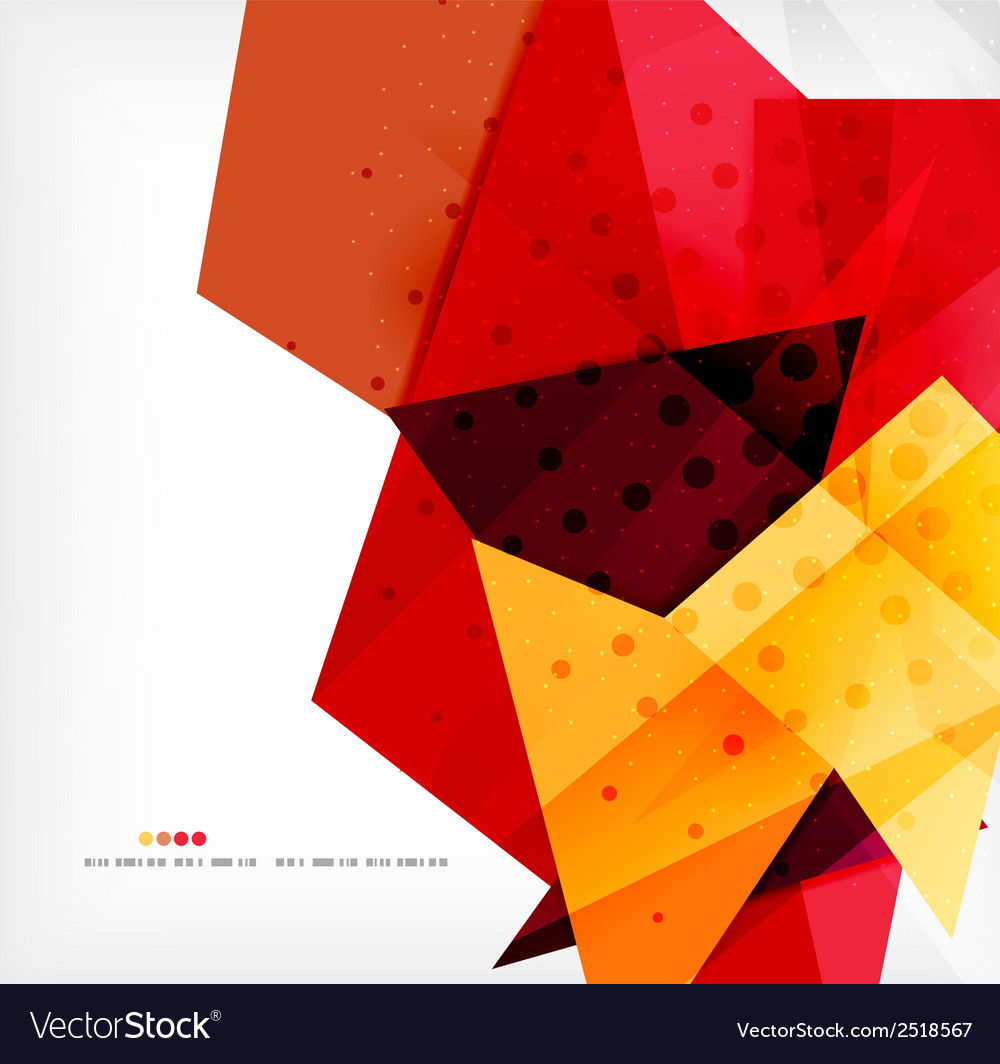 Abstract sharp angles background