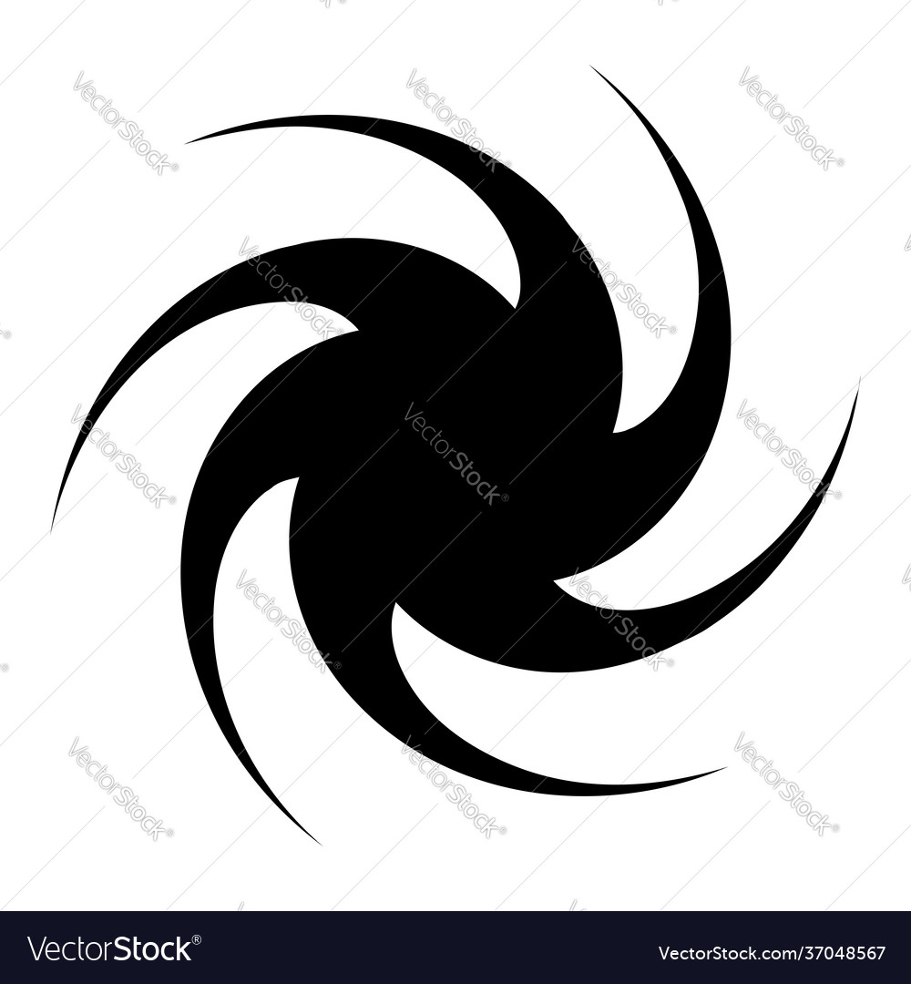 Swirl twirl spiral shape element motif