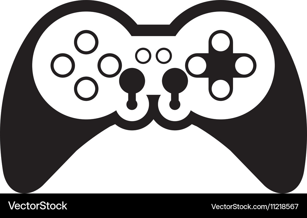 Video game control Royalty Free Vector Image - VectorStock
