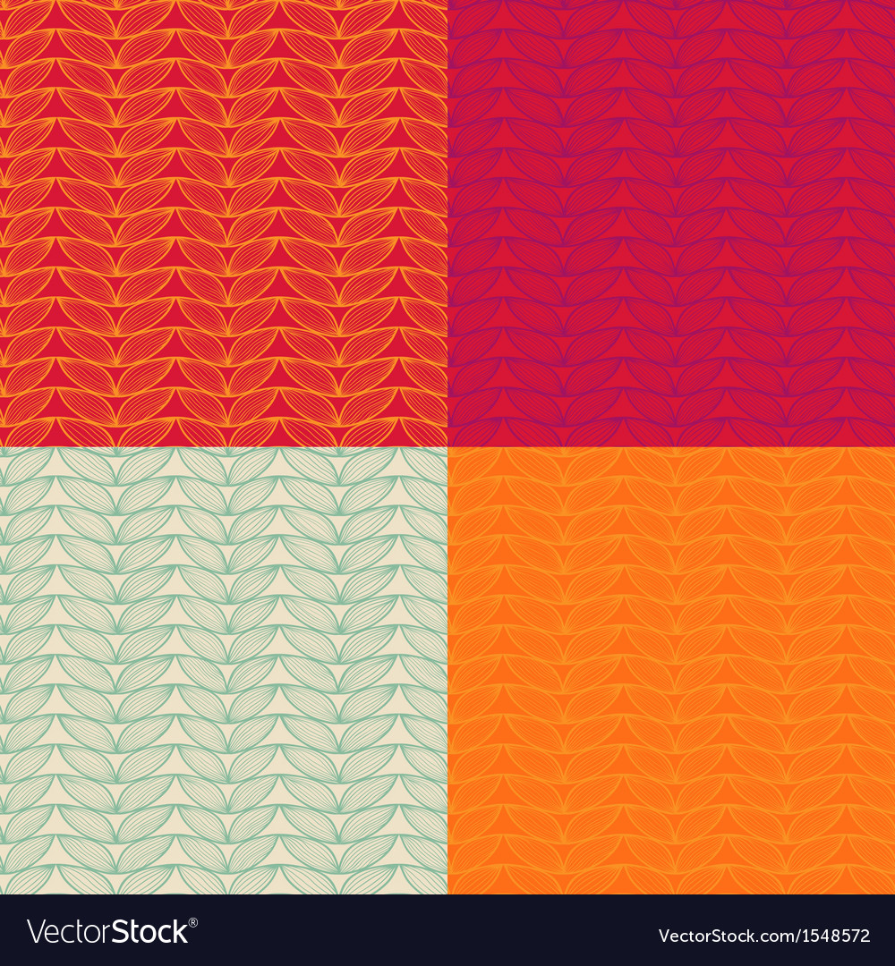 Collection of seamless patterns