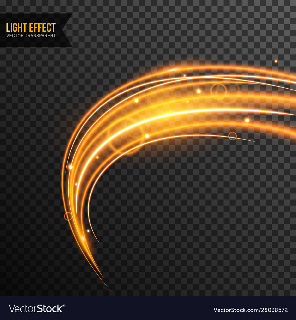 Light effect transparent with line swirl